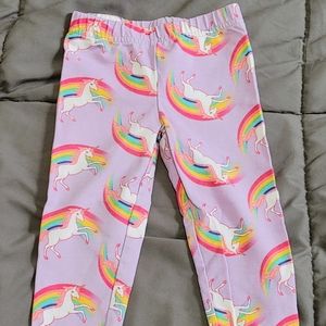 Lavender purple unicorn rainbow stretchy pants
